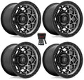D784 15X10 4X156 GMTL MBLKRING 00MM