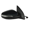 1014 GOLF/TXT BLK W/PTM COVER/W/TURN SIG/PUDDLE LAMP/POWER FOLD/W/O MEMORY/HEAT