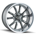 645 (645) GREY/MACHINED FACE/POLISH
