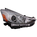 RH HEADLAMP LENS/HOUSING HALOGEN TOYOTA PRIUS V 20152018