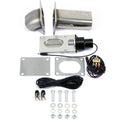 Granatelli 3.0in Oval Stainless Steel Electronic Exhaust Cutout