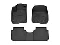 WeatherTech Black Front Rear FloorLiner HP Fits -23-26 Honda 441780-1-2IM