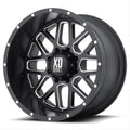 GRENADE 18X9 5X5.0 12MM SATIN BLACK MACHINED FACE