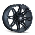 MAYHEM RAMPAGE 8090 MATTE BLACK 17X9 8-170 -12MM 130.8MM