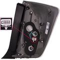 LH TAILLAMP LENS/HOUSING; ; PRIUS 1011