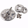 1965-1970 Mustang Round Hood Pin Kit - Natural