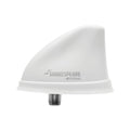WHITE LOW PROFILE DORSAL ANTENNA, 2