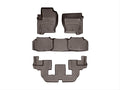 WeatherTech Cocoa Front and Rear Floorliners Fits -20-16 LR4 Discovery 4 47362-1-3
