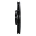 R1 18-25 Volkswagen ATLAS Front Left Drilled & Slotted Black Brake Rotor