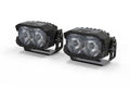 Morimoto 2Banger NCS LED Pod (SAE Wide / Yellow)(Pair)