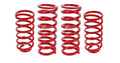 BMR 79-04 Fox Mustang Lowering Spring Kit (Set Of 4) - Red