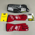 OMP ONE-S GLOVES my2025 FIA 8856-2018 RED SZ S