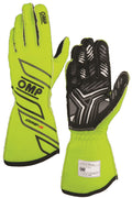 OMP One-S Gloves Fluo Yellow - Size M Fia 8556-2018