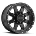 Aluminum Wheels 15x10 Defender 935B Satin Black Multi Spoke -50 Offset 5 on 139.7 Bolt Pattern 107.95 Bore Raceline