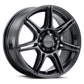 Raceline 148B Apex 17x7.5in / 5X112 / 5X120 BP / 40mm Offset / 74.1mm Bore - Gloss Black