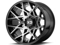 XD831 20X10 6X135 G-BLK MACH 24MM