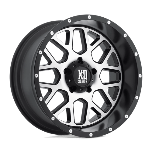 XD820 18X8 6X130 S-BLK MACH 48MM