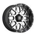 XD820 18X8 6X130 S-BLK MACH 48MM