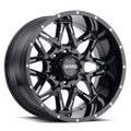 CARIVORE GLOSS BLACK W/ MILLED ACCE