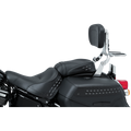 Kuryakyn Fixed Mounts Multi-Purpose Driver & Passenger Backrest 18-Up Softail Black
