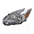 LH HEADLAMP LENS/HOUSING HALOGEN TOYOTA PRIUS 20102011 CAPA
