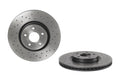 Brembo 06-09 Volvo C70/04-10 S40/05-10 V50 Front Premium Xtra Cross Drilled UV Coated Rotor