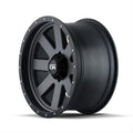 ~(39 lbs. 20X20X10)~ 134 (134) MATTE GUNMETAL/BLACK BEADLOCK 18X9 6-139.7 18MM 106MM
