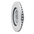 R1 15-23 Ford Mustang Front Right Drilled & Slotted Silver Brake Rotor