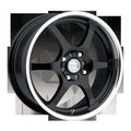 Aluminum Wheels 18x7.5 Evo 131S Silver 7 Spoke 42 Offset 5 on 112/5 on 120 Bolt Pattern 74.1 Bore Raceline
