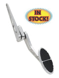 OVAL BILLET ALUMINUM THROTTLE PEDAL ASSEMBLY
