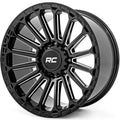 Rough Country 97 Series Wheel | One-Piece | Gloss Black | 17x9 | 6x5.5 | -12mm