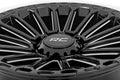 Rough Country 97 Series Wheel | One-Piece | Gloss Black | 17x9 | 6x5.5 | -12mm