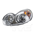 LH HEADLAMP ASSY COMPOSITE HYUNDAI SONATA 20022005