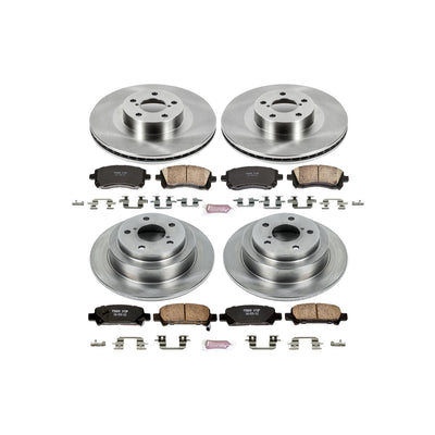 Power Stop 02-03 Subaru Impreza Front & Rear Autospecialty Brake Kit