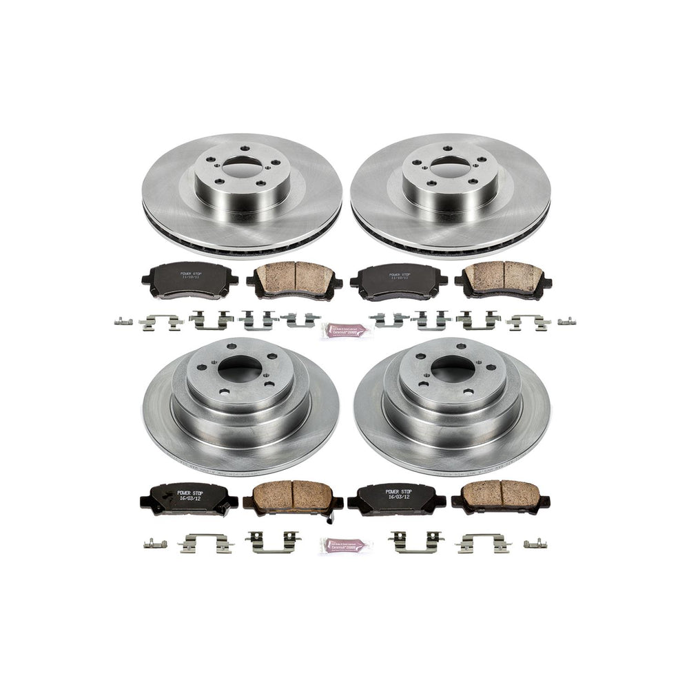 Power Stop 02-03 Subaru Impreza Front & Rear Autospecialty Brake Kit