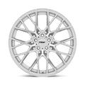 TSW Alloy Wheels silver auto part