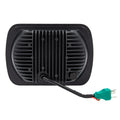 VEHICLE LED HEADLIGHTS 5X7 INCH 17 LED - BLACK FRONT FACE