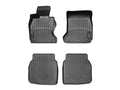 WeatherTech 10-11 BMW 7-Series (F01/F02) Front and Rear Floorliners - Black