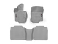 WeatherTech Grey Front and Rear Floorliners Fits -21-24 Mercedes-Benz 4615331-4615953