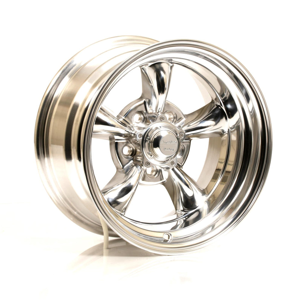 AMERICAN RACING VINTAGE VN515 15X8 5X4.5 POLISHED -18MM - VN5155865