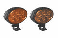 735T MODEL 1224V LED WORK LIGHT W/TRAPEZOID BEAM PATTERN & PE12015792 CONNECTOR