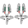 5pt Harness HNR Ratchet L&L Black