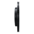 R1 19-25 Ram 1500 Rear Left Drilled & Slotted Black Brake Rotor