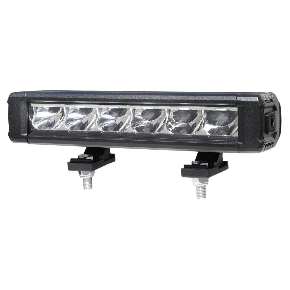 SINGLE ROW SUPER SLIMLINE LIGHTBAR - 9 INCH 6 LED