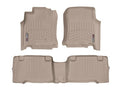 WeatherTech 03-09 Toyota 4Runner Front and Rear Floorliners - Tan