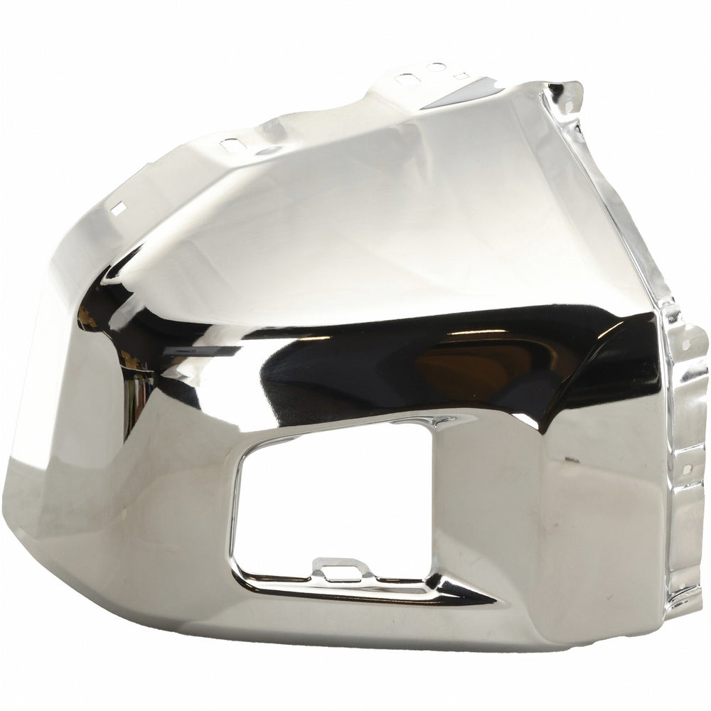 CAPA 1421 TOYOTA TUNDRA FRT BUMPER EXTENSION W/O PARK ASSIST CHROME (LH)