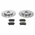 Power Stop 09-16 Audi A4 Rear Z26 Street Warrior Brake Kit