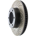 Stoptech auto part close-up