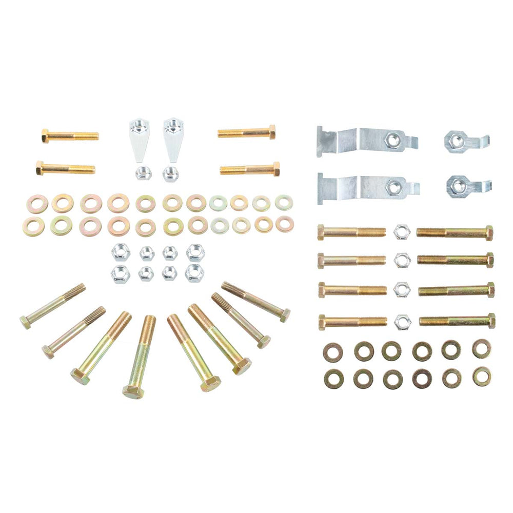 18C JEEP WRANGLER JL/JLU COMPLETE CONTROL ARM AND FRONT TRACK BAR HARDWARE KIT