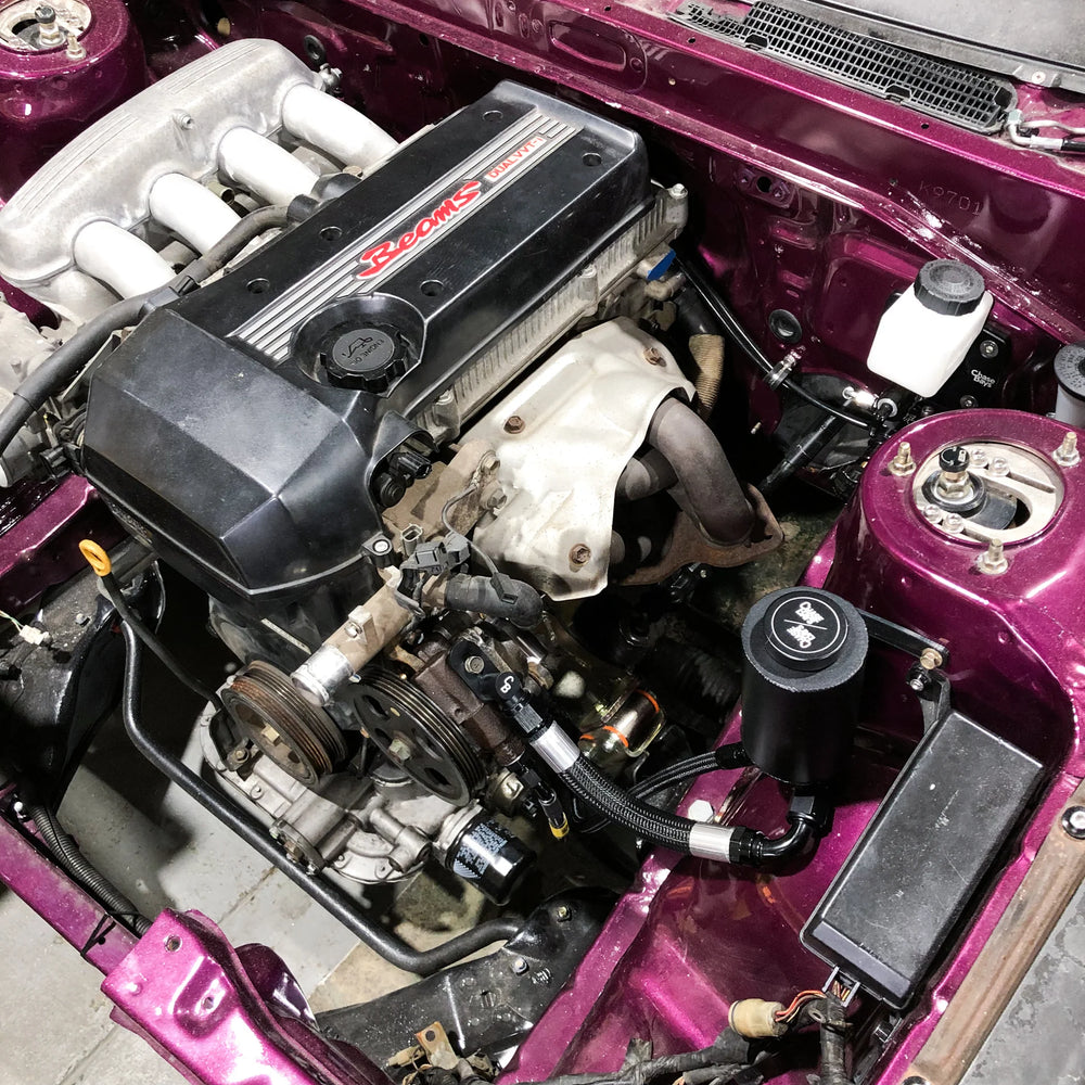Chase Bays 83-87 Toyota AE86 (LHD) Dual Piston Brake Booster Delete Brake Line Relocation